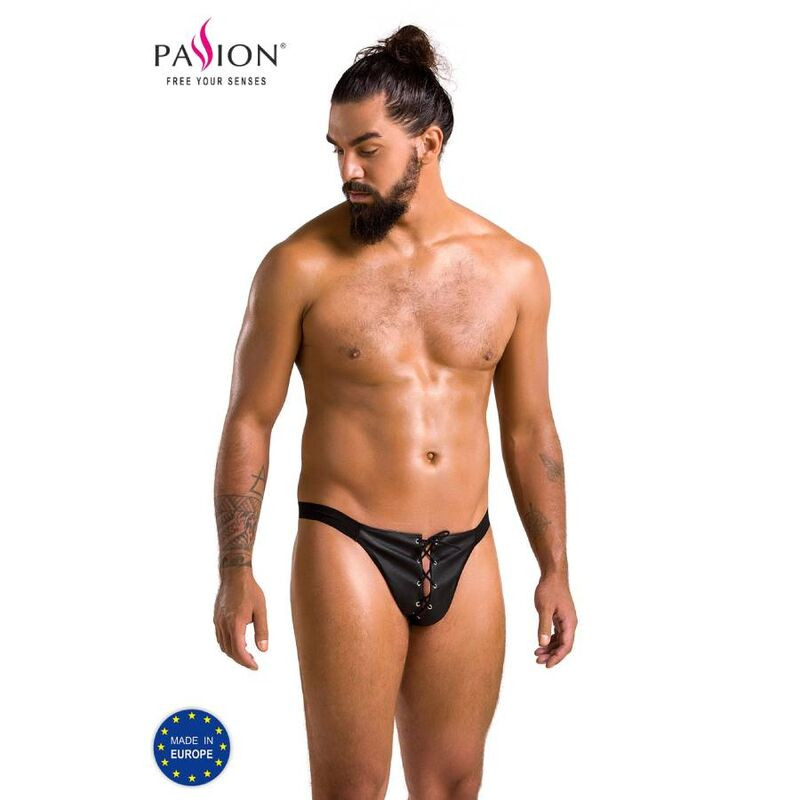 PASSION - 044 SLIP OPEN BEN BLACK L/XL PASSION - 044 SLIP OPEN BEN BLACK L/XL