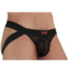 BURN - 005 JOCK LINGERIE CZARNA XL