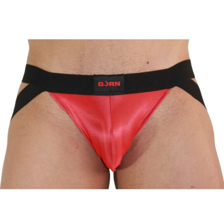 BURN - 010 JOCK CZERWONY / CZARNY L