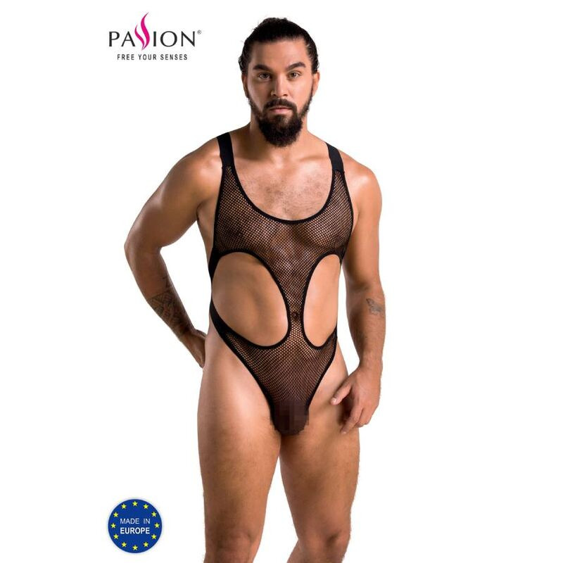 PASSION - 040 BODY LEON BLACK L/XL PASSION - 040 BODY LEON BLACK L/XL