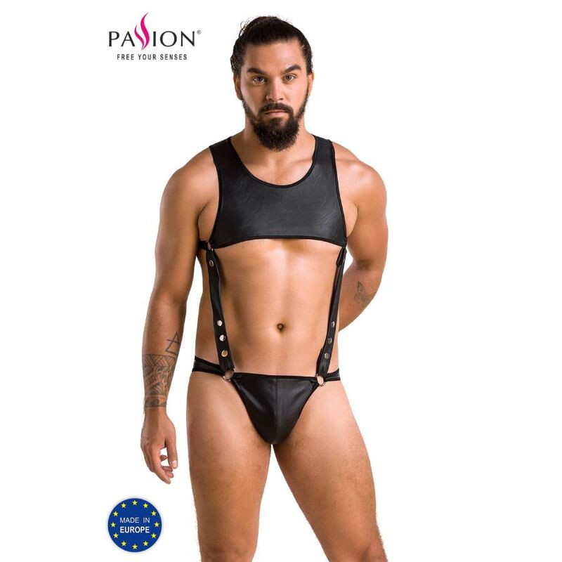 PASSION - 056 BODY ADAM BLACK L/XL PASSION - 056 BODY ADAM BLACK L/XL