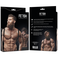 FETISH SUBMISSIVE ATTITUDE - M?SKA UPRZ?? Z EKO-SKÓRY NA TY?