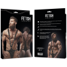 FETISH SUBMISSIVE ATTITUDE - M?SKA UPRZ?? W KSZTA?CIE LITERY V Z EKO-SKÓRY