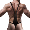 FETISH SUBMISSIVE ATTITUDE - IMBRACATURA IN ECOPELLE A FORMA DI V PER UOMO