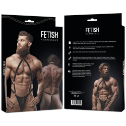 FETISH SUBMISSIVE ATTITUDE - M?SKIE UPRZ?? DO JOCK STRAP Z EKO-SKÓRY