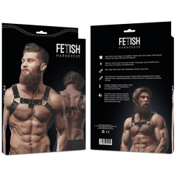FETISH SUBMISSIVE ATTITUDE - M?SKA UPRZ?? NA KLATK? PIERSIOW? Z EKO-SKÓRY