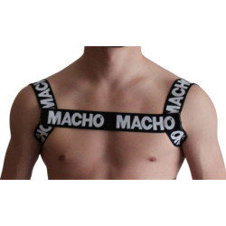 MACHO - PODWOJNA SZELKA CZARNA