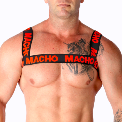 MACHO - PODWOJNA CZERWONA SZELKA