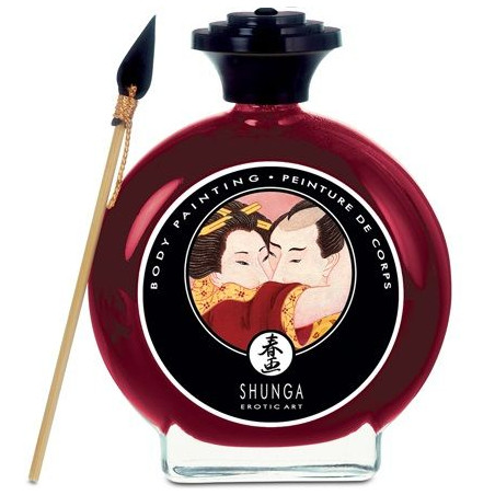 SHUNGA - ERDBEER- UND CAVA-KÖRPERBEMALUNG