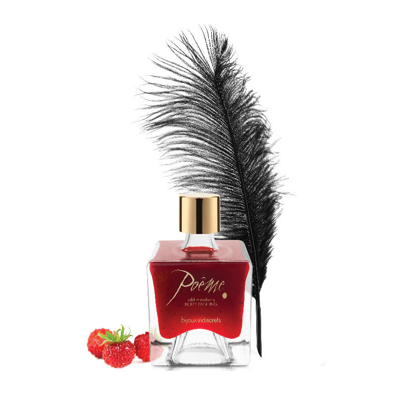 BIJOUX - POEME TINTA COMESTÍVEL MORANGO SELVAGEM 50 GR