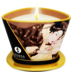 SHUNGA - MINI CARESS CZEKOLADOWA SWIECA DO MASAZU 170 ML