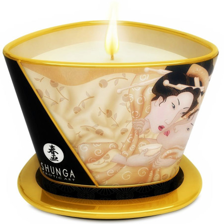 SHUNGA - MINI CARESS BY SWIECA WANILOWA SWIECA DO MASAZU 170 ML