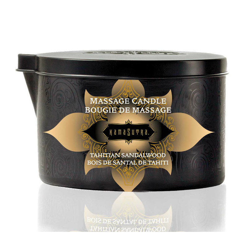 KAMASUTRA - VELA DE MASSAGEM KAMASUTRA - BAUNILHA E SNDALO 170 GR