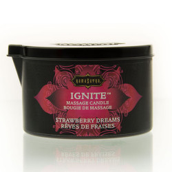 KAMASUTRA - SWIECA DO MASAZU STRAWBERRY DREAMS 170 GR