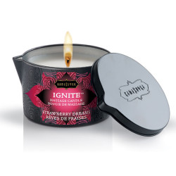 KAMASUTRA - SWIECA DO MASAZU STRAWBERRY DREAMS 170 GR