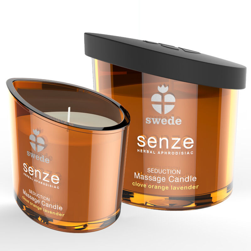 SWEDE - SWIECA DO MASAZU SENZE SEDUCTION - GOZDZIK, POMARANCZ, LAWENDA