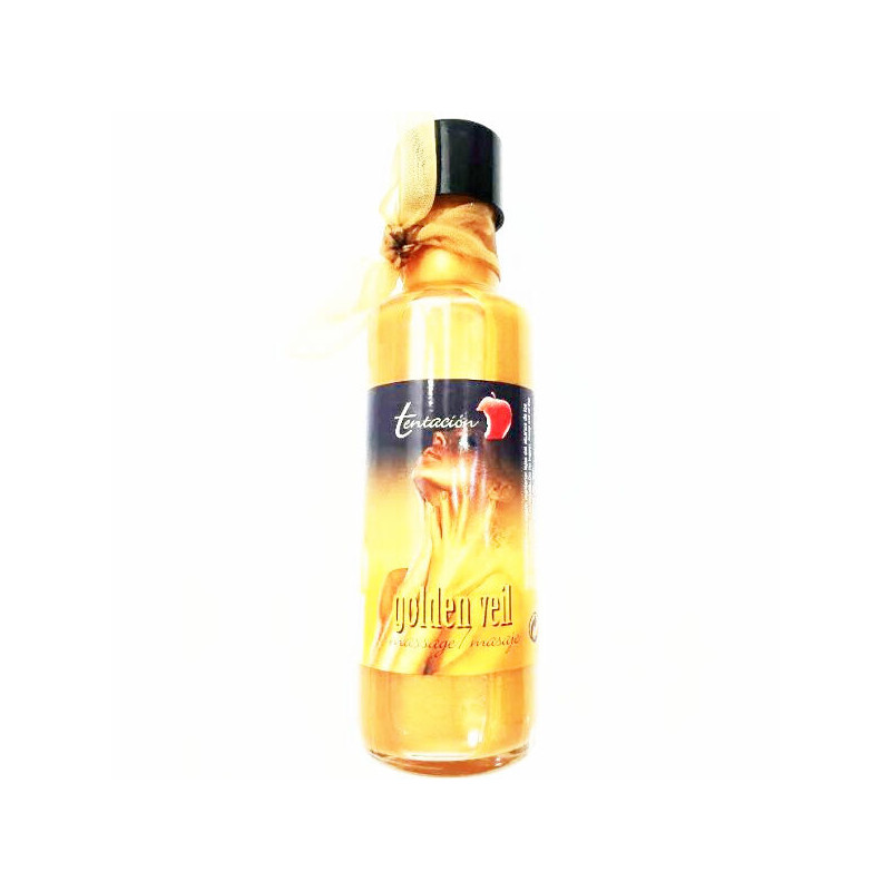 TENTACION - ACEITE MASAJE VELO DORADO 100 ML TENTACION - ACEITE MASAJE VELO DORADO 100 ML
