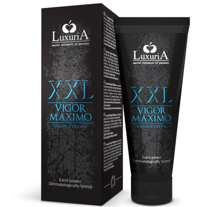 INTIMATELINE LUXURIA - XXL VIGOR MAXIMO MASSAGECREME 75 ML INTIMATELINE LUXURIA - XXL VIGOR MAXIMO MASSAGECREME 75 ML
