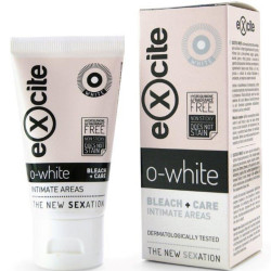 EXCITE - O WHITE WYBIELACZ + PIELEGNACJA OKRESLENIA INTYMNEGO 50 ML