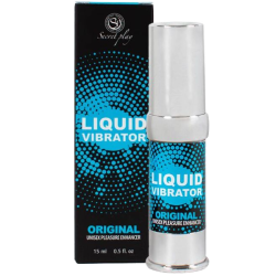 SECRETPLAY - WIBRATOR W PLYNIE UNISEX STYMULATOR 15 ML