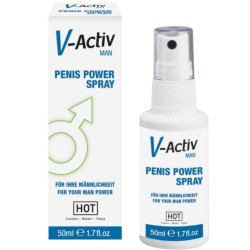 HOT - V-ACTIV PENIS POWER SPRAY MEZCZYZNA 50ML