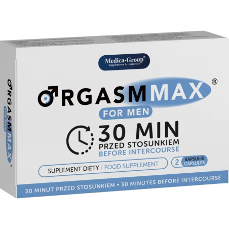MEDICA GROUP - ORGASM MAX DLA MĘŻCZYZN 2 KAPSUŁKI