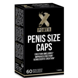 XPOWER - CZAPKI W ROZMIARZE PENISA DLA POPRAWY EREKCJI 60 CAP
