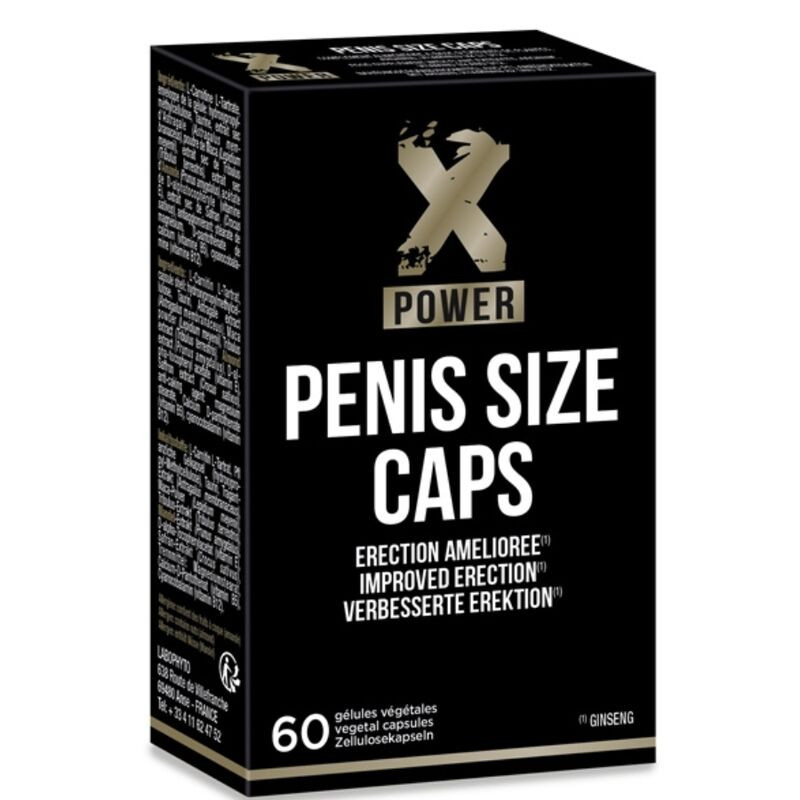 XPOWER - CZAPKI W ROZMIARZE PENISA DLA POPRAWY EREKCJI 60 CAP