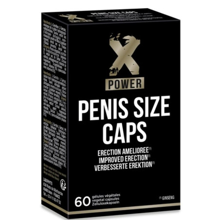 XPOWER - CZAPKI W ROZMIARZE PENISA DLA POPRAWY EREKCJI 60 CAP
