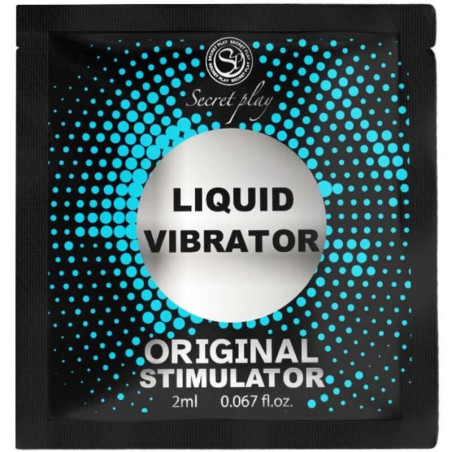 SECRETPLAY - WIBRATOR W PLYNIE STYMULATOR UNISEX 2 ML