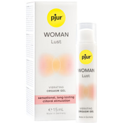 PJUR - WOMAN LUST ZEL WIBRUJACY NA ORGAZM 15 ML
