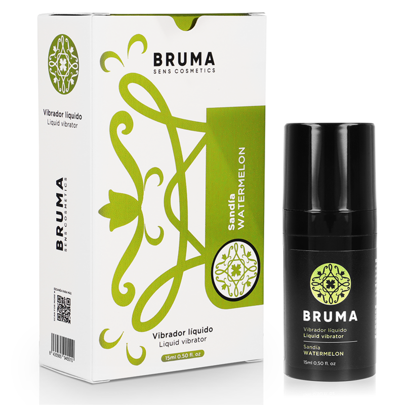 BRUMA - WIBRATOR W PLYNIE ULTRAPRZESUWAJACY ARBUZ 15 ML