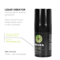BRUMA - WIBRATOR W PLYNIE ULTRAPRZESUWAJACY ARBUZ 15 ML