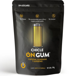 WUG GUM - NA KOFEINIE, ZEN-SZENIU I GUMIE GUARANA 10 JEDNOSTEK