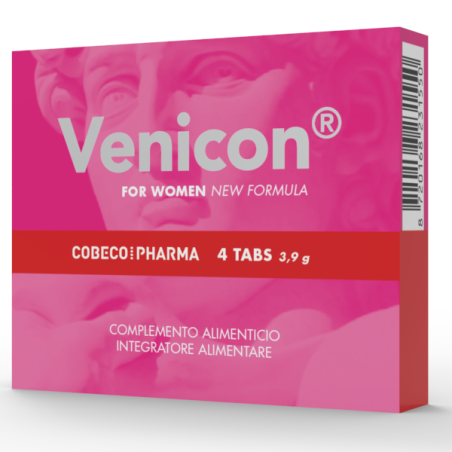 COBECO - VENICON SUPLEMENT NA LIBIDO DLA KOBIET 4 KAPSUŁKI