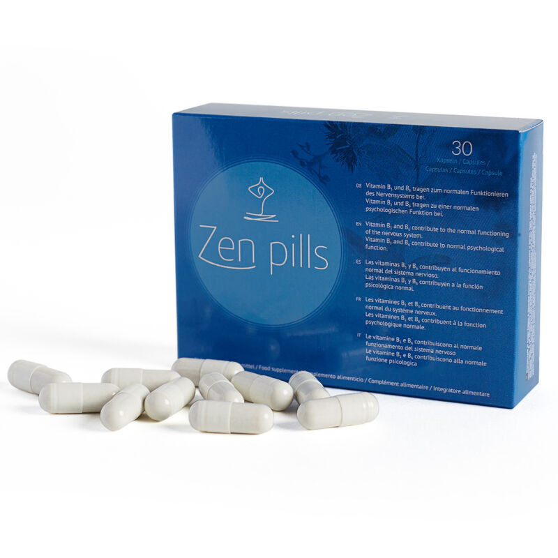500 COSMETICS - ZEN PILLS CAPSULES TO REDUCE ANXIETY 500 COSMETICS - ZEN PILLS CAPSULES TO REDUCE ANXIETY
