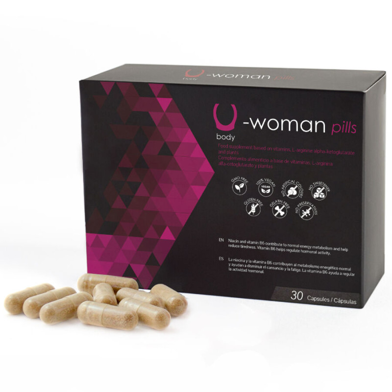 500 COSMETICS - U-WOMAN ZWIĘKSZENIE LIBIDO KOBIET - 30 KAPSUŁEK