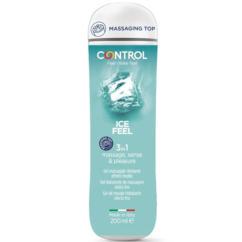 CONTROL - GEL 3 EN 1 SENSATION DE GLACE 200 ML CONTROL - GEL 3 EN 1 SENSATION DE GLACE 200 ML