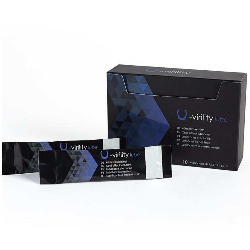 500 COSMETICS - U-VIRILITY LUBE COLD EFFECT LUBRICANT 10 X 5 ML 500 COSMETICS - U-VIRILITY LUBE COLD EFFECT LUBRICANT 10 X 5 ML
