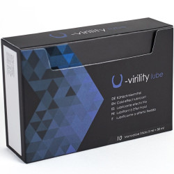 500 COSMETICS - U-VIRILITY LUBE LUBRYKANT Z EFEKTEM ZIMNA 10 X 5 ML