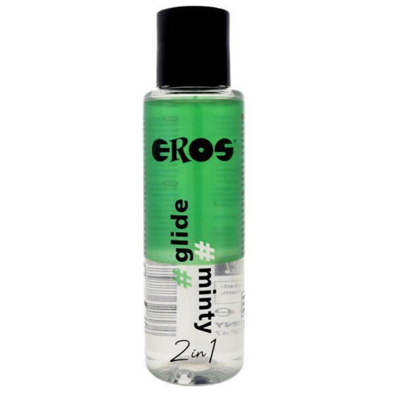 EROS - LUBRYKANT "2W1" GLIDE MINTY NA BAZIE SILIKONU 100 ML EROS - LUBRYKANT "2W1" GLIDE MINTY NA BAZIE SILIKONU 100 ML