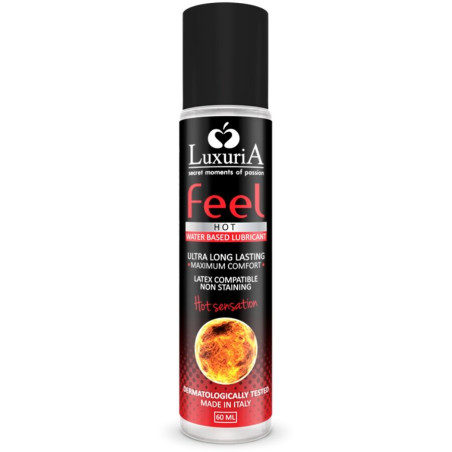 INTIMATELINE - LUXURIA FEEL HOT SENSATION LUBRYKANT NA BAZIE WODY 60 ML