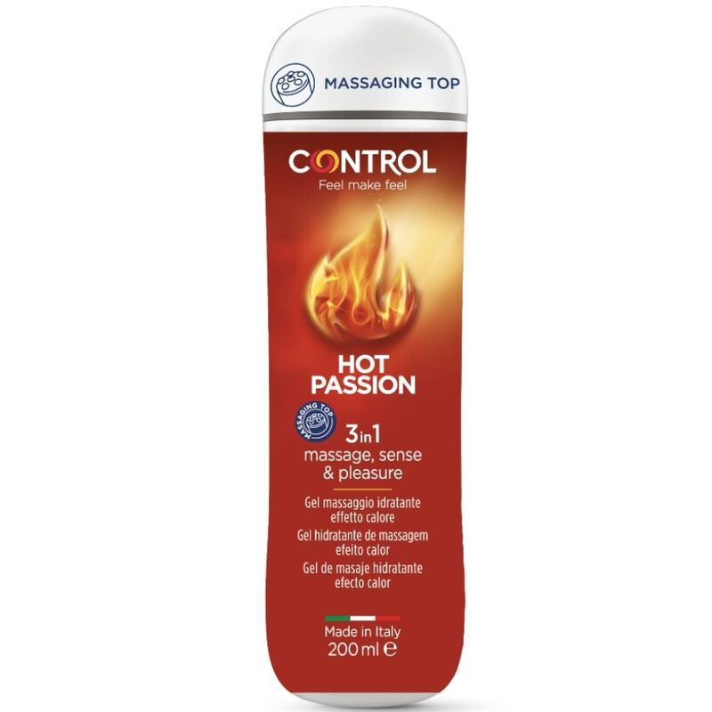 CONTROL - HOT PASSION 3 IN 1 GEL 200 ML CONTROL - HOT PASSION 3 IN 1 GEL 200 ML