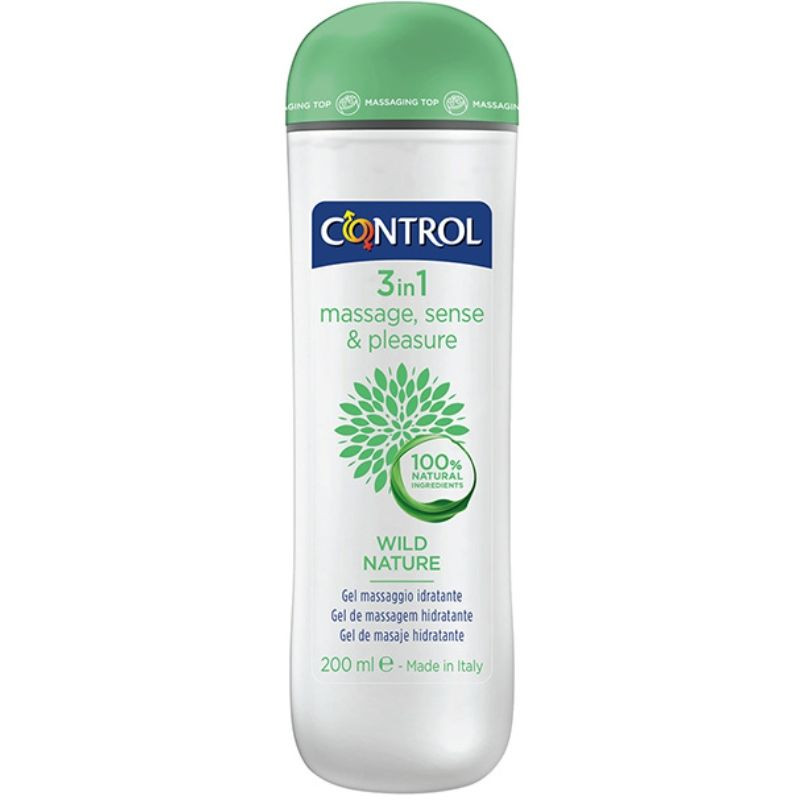 CONTROL - WILD NATURE GEL MASAJE 3 EN 1 200 ML CONTROL - WILD NATURE GEL MASAJE 3 EN 1 200 ML