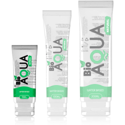 BIOAQUA - LUBRYKANT NATURALNY SKLADNIKI NA BAZIE WODY 50 ML