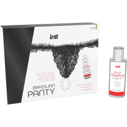 INTT RELEASES - BRAZYLIJSKIE CZARNE MAJTKI Z PERLAMI I ZELEM POMARANCZOWYM 50 ML