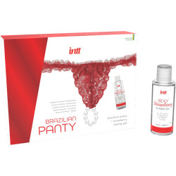 INTT RELEASES - BRAZYLIJSKIE CZERWONE MAJTKI Z PERLAMI I ZELEM SMARujAcym 50 ML