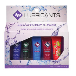 ID JUICY LUBE - ROZNE 5X LUBRYKANKA W TUBCE 12 ML