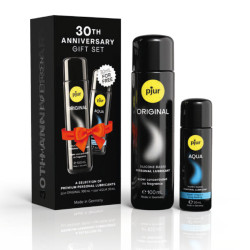 PJUR - ZESTAW 30-LECIE PJUR ORIGINAL 100 ML + PJUR AQUA 30 ML W PREZENCIE