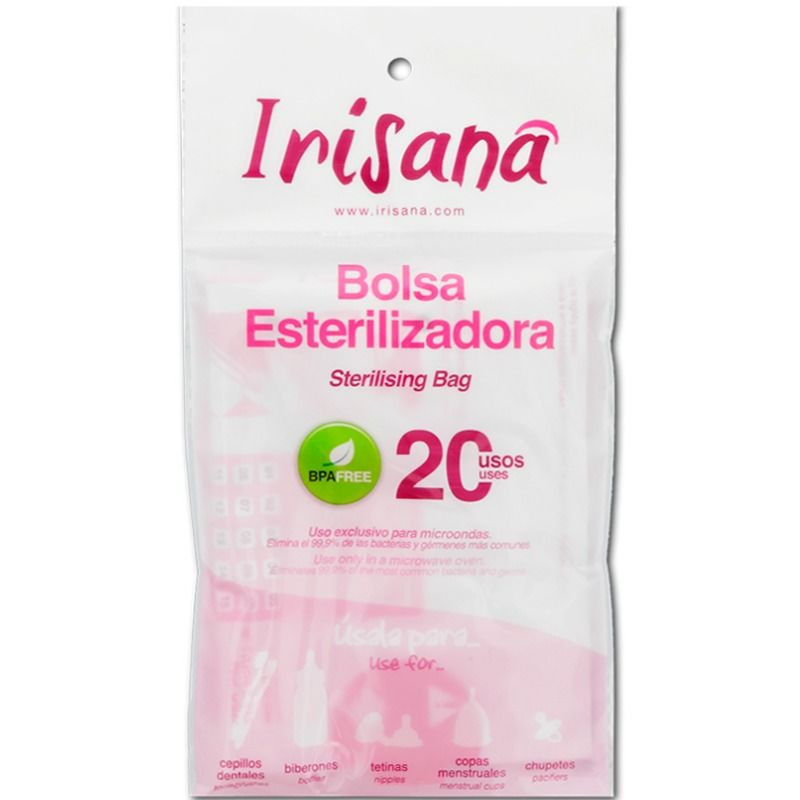 IRISANA - VAGINAL CUP STERILIZER BAG 1 UNIT IRISANA - VAGINAL CUP STERILIZER BAG 1 UNIT